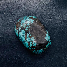 Load image into Gallery viewer, Natural Turquoise Nugget Focus or Master 81cts Bead | 31x21x15 | Blue Black |