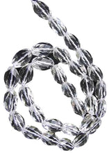 Load image into Gallery viewer, Sparkling Designer Faceted Quartz Bead 8" Strand