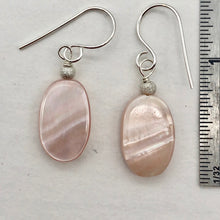 Load image into Gallery viewer, Beautiful Pink Mother of Pearl and Sterling Silver Earrings | 1 1/2" Long | - PremiumBead Alternate Image 5