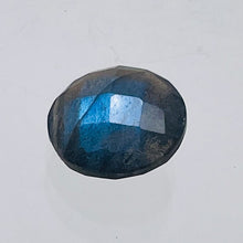 Load image into Gallery viewer, 1 Fiery Labradorite 11x5mm Faceted Coin Briolette Bead 9637C