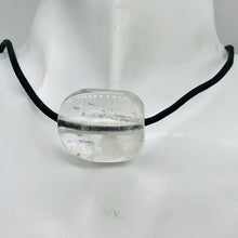 Load image into Gallery viewer, Lodalite Quartz Oval Pendant Beads| 26x15 to 24x15 mm | Clear Included | 1 Bead|