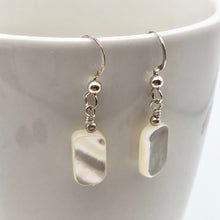 Load image into Gallery viewer, Shine Natural Mother of Pearl Shell Bead Earrings 202206 - PremiumBead Primary Image 1