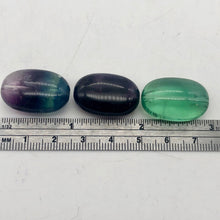 Load image into Gallery viewer, Sparkling! Multi-Hue Fluorite Oval Bead Strand - PremiumBead Alternate Image 9