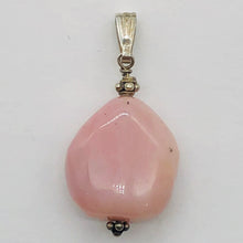 Load image into Gallery viewer, Peruvian Opal Sterling Silver Drop Pendant | 1 1/2" Long | Pink | 1 Pendant |