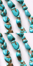 Load image into Gallery viewer, Turquoise Howlite 31x18 to 14x16mm Bead Strand 110171A - PremiumBead Primary Image 1