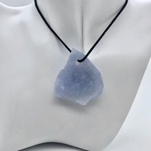 Load image into Gallery viewer, 101cts Blue Chalcedony Natural & Untreated Designer Pendant - PremiumBead Alternate Image 2
