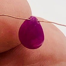 Load image into Gallery viewer, Ruby Flat Smooth Briolette Briolette | 8.75x6x3-8x5x3mm | Pink | 1 Bead