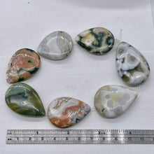 Load image into Gallery viewer, Ocean Jasper Graduated Round | 40x26 to 33x24x8 mm | Multi-color | 7 Beads |