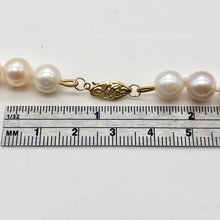 Load image into Gallery viewer, Fresh Water Pearl 14K Gold Necklace | 18" | White/Lavender | 1 Necklace |