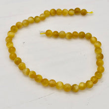 Load image into Gallery viewer, Tigereye Round Bead Half Strand | 4.5mm | Golden | 44 Bead(s)