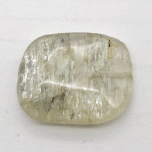Load image into Gallery viewer, Hiddenite Kunzite Clear, Green, Rectangular Pendant Bead | 30x24x8mm | 1 Bead |
