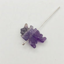 Load image into Gallery viewer, Powerful 2 Amethyst Carved Winged Dragon Beads | 21x14x9mm | Purple - PremiumBead Alternate Image 7