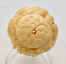 Load image into Gallery viewer, Chinese Zodiac Year of the Dragon WaterBuffalo Bone Bead| 30mm| Cream|| 1 Bead | - PremiumBead Alternate Image 3