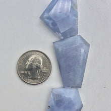 Load image into Gallery viewer, 745cts Druzy Blue Chalcedony Faceted Bead 16" Strand - PremiumBead Alternate Image 6