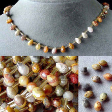 Load image into Gallery viewer, Crazy Lace Agate Briolette Bead Strand 104606 - PremiumBead Primary Image 1