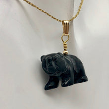 Load image into Gallery viewer, Adorable! Carved Onyx Panda with 14Kgf Pendant 509292HMG - PremiumBead Alternate Image 5