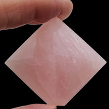 Load image into Gallery viewer, Rose Quartz Double Pyramid | 43x29mm | Pink | 1 Display Specimen |