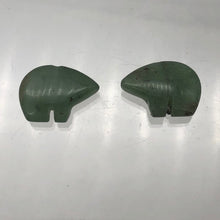 Load image into Gallery viewer, Aventurine Zuni Bear Fetish Talisman | 17x12x6mm | 4 Beads | Green |