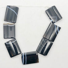Load image into Gallery viewer, 2 Beads of Black & White Sardonyx 30x22x5mmPendant Beads - PremiumBead Alternate Image 3