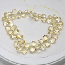 Load image into Gallery viewer, Citrine Faceted Briolette Bead Strand | 14x11 to 17x14x8mm | Golden | 107g |
