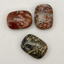 Load image into Gallery viewer, Wild 3 Leopard Skin Jasper Rectangle Beads 7364