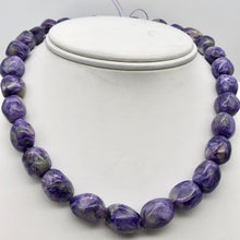 Load image into Gallery viewer, Rare Purple Charoite Nugget Bead Strand - 84 grams 110258K - PremiumBead Primary Image 1
