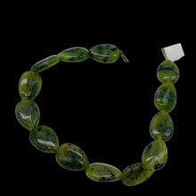 Load image into Gallery viewer, Gemmy Briollete Nephrite Jade 8 inch Bead Strand 10264HS