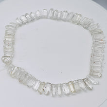 Load image into Gallery viewer, Quartz Polished Points Strand | 20x8 to 15x6mm | Clear | 84g | 54 Beads |