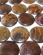Load image into Gallery viewer, Shimmering Bronzite Coin Pendant Bead Strand 108643 - PremiumBead Alternate Image 2