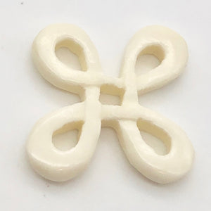 Infinity Knot Bone Celtic Knot Charm Pendant 10758 - PremiumBead Alternate Image 2