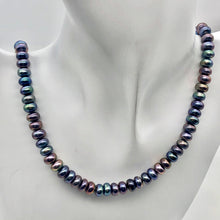 Load image into Gallery viewer, 12 Rainbow Peacock 8x4-7x5mm Pearls - PremiumBead Alternate Image 5
