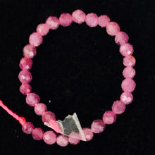 Load image into Gallery viewer, Ruby Faceted Round Bead Parcel | 3 mm | Pink | 30 Beads |
