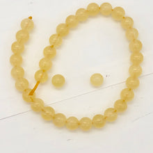 Load image into Gallery viewer, Calcite Round Beads Half Strand | 6mm | Yellow | 32 Bead(s) |