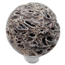Load image into Gallery viewer, Sphalerite Jasper Meditation Scry Sphere Round | 2 1/2" |Brown/White| 1 Sphere |