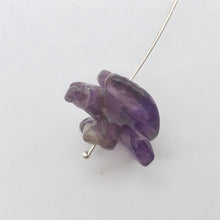Load image into Gallery viewer, 2 Soaring Carved Amethyst Eagle Beads | 20.5x16x11.5mm | Purple/Grey - PremiumBead Alternate Image 3