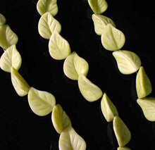 Load image into Gallery viewer, Hand Carved Jade Leaf Bead 16 inch Strand 110166 - PremiumBead Primary Image 1