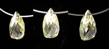 Load image into Gallery viewer, Natural .29cts Canary Lemon Diamond 4.75x3mm Briolette Bead 6113 - PremiumBead Primary Image 1