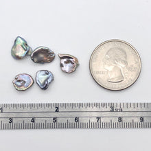 Load image into Gallery viewer, 10 Designer Platinum Rose petal Keishi FW Pearls 9050 - PremiumBead Alternate Image 2
