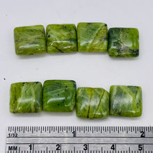 Load image into Gallery viewer, 8 Beads of Premium Misty Mountain Nephrite Jade Beads 10262P