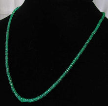 Load image into Gallery viewer, 26.5cts Natural AAA Emerald Roundel Bead Strand 109901 - PremiumBead Alternate Image 2