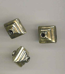 2 Large 13.x13mm Sterling Silver Double Stepped Pyramid Beads | 5.2 grams | - PremiumBead Alternate Image 7