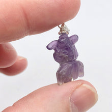 Load image into Gallery viewer, Fortune Hunting Goldfish and Sterling Silver Pendant | 1 3/8" Long | 509294AMS - PremiumBead Alternate Image 7
