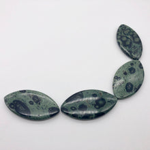 Load image into Gallery viewer, 1 Swirling Nebula Exotic Green Kambaba Jasper 66x34mm Pendant Marquis 8716A - PremiumBead Alternate Image 4