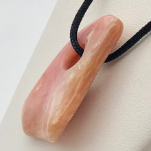 Load image into Gallery viewer, 37cts! Designer Pink Peruvian Opal Pendant Bead 10511X - PremiumBead Alternate Image 3