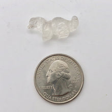Load image into Gallery viewer, Dinosaur Carved Quartz Diplodocus Figurine | 25x11.5x7.5mm | Clear - PremiumBead Alternate Image 2