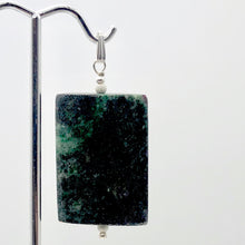 Load image into Gallery viewer, Sparkling Ruby Fuschite Sterling Silver Rectangle Pendant | 35x25mm |