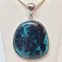 Load image into Gallery viewer, Glamorous! Chrysocolla & Sterling Silver Pendant! 6865I - PremiumBead Primary Image 1