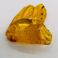 Load image into Gallery viewer, Amber Fish | 30x28x10 mm | Orange | 1 Pendant Figurine