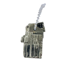 Load image into Gallery viewer, Pyrite Free Form Pendant Bead | 36x17x17 mm | Gold | 1 Bead |