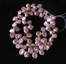 Load image into Gallery viewer, Rose Petal Natural Peach Keishi FW Pearl Strand 109947A - PremiumBead Alternate Image 2